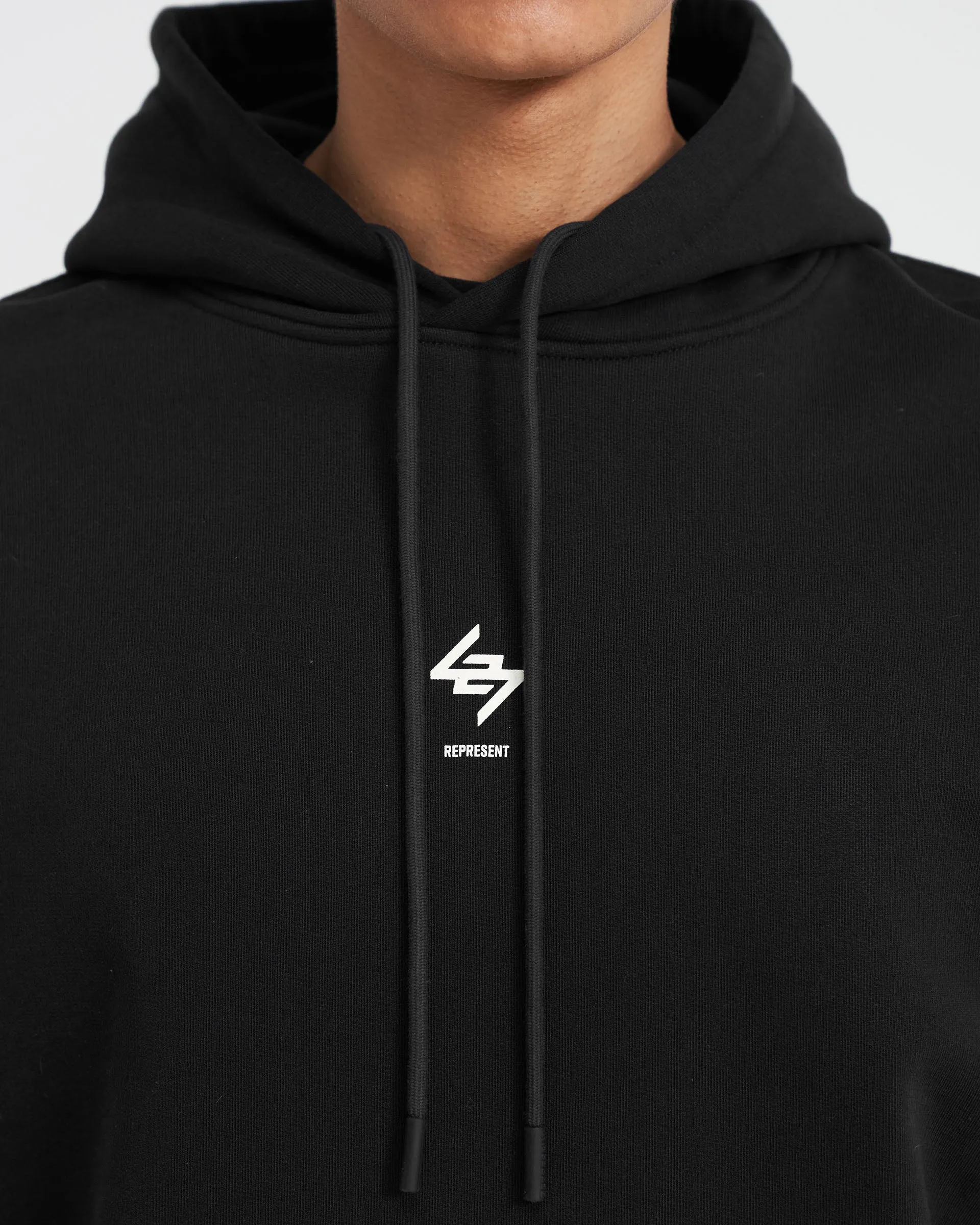 247 Oversized Hoodie - Jet Black