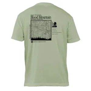 Blood Mountain Classic Mountain Basic Crew T-Shirt