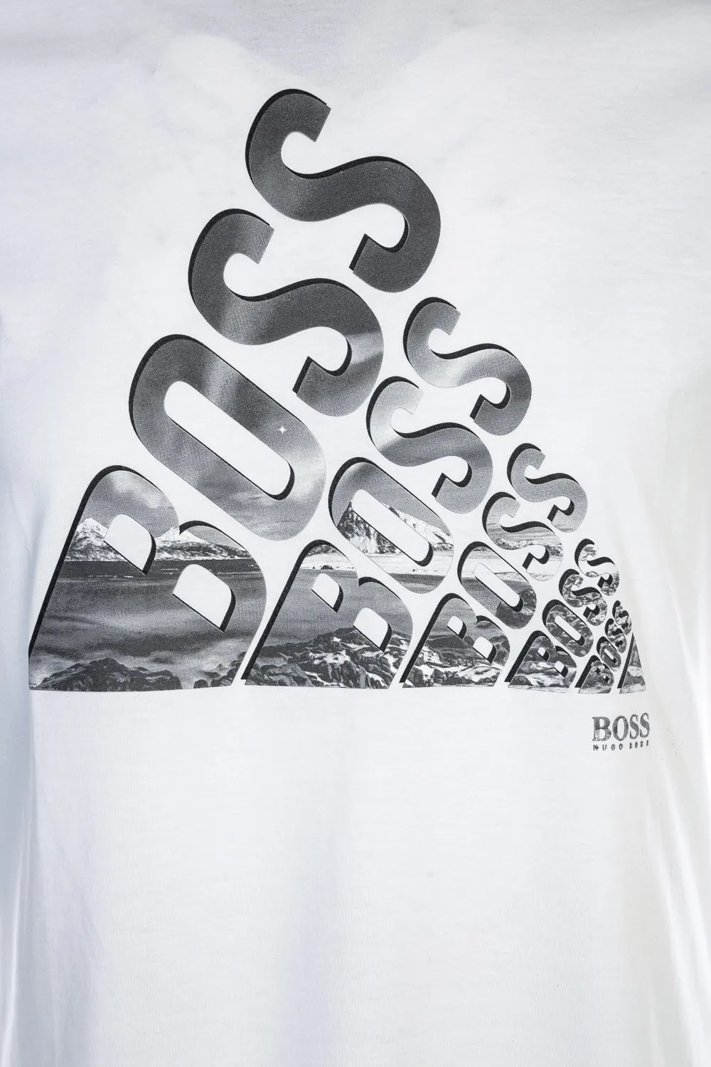 BOSS Tee 8 T Shirt in White