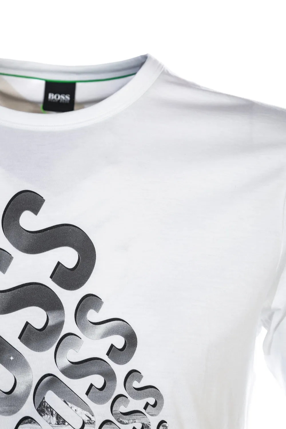 BOSS Tee 8 T Shirt in White