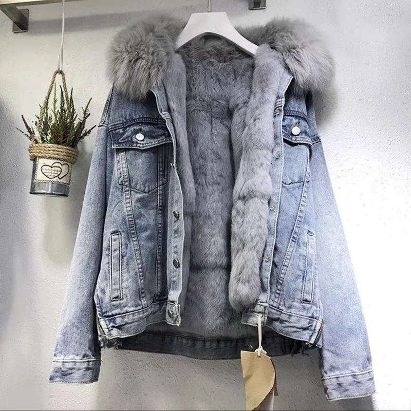 Carol Lined Denim Jacket | Tough & Trendy