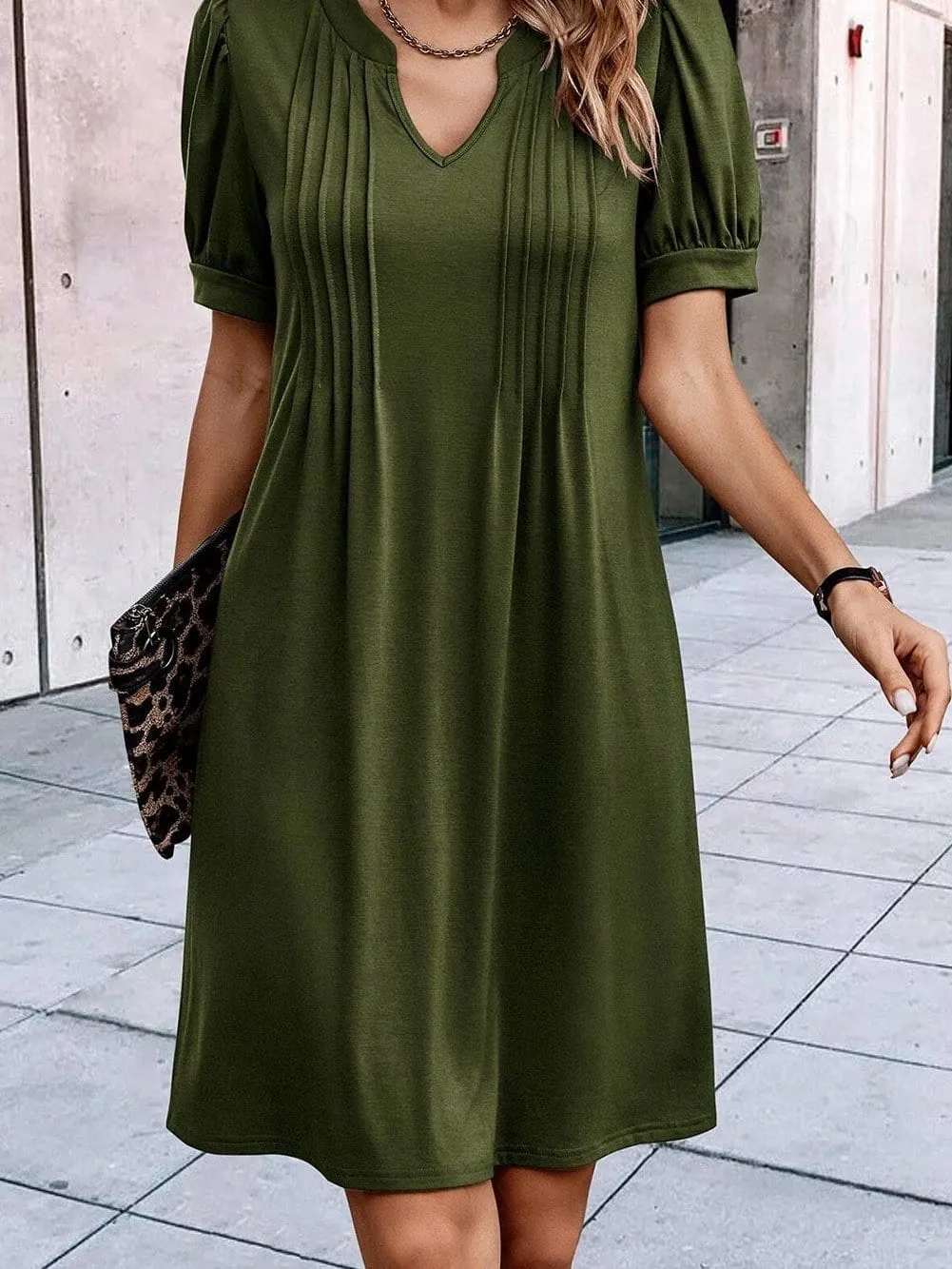 Casual Knit Midi Dress