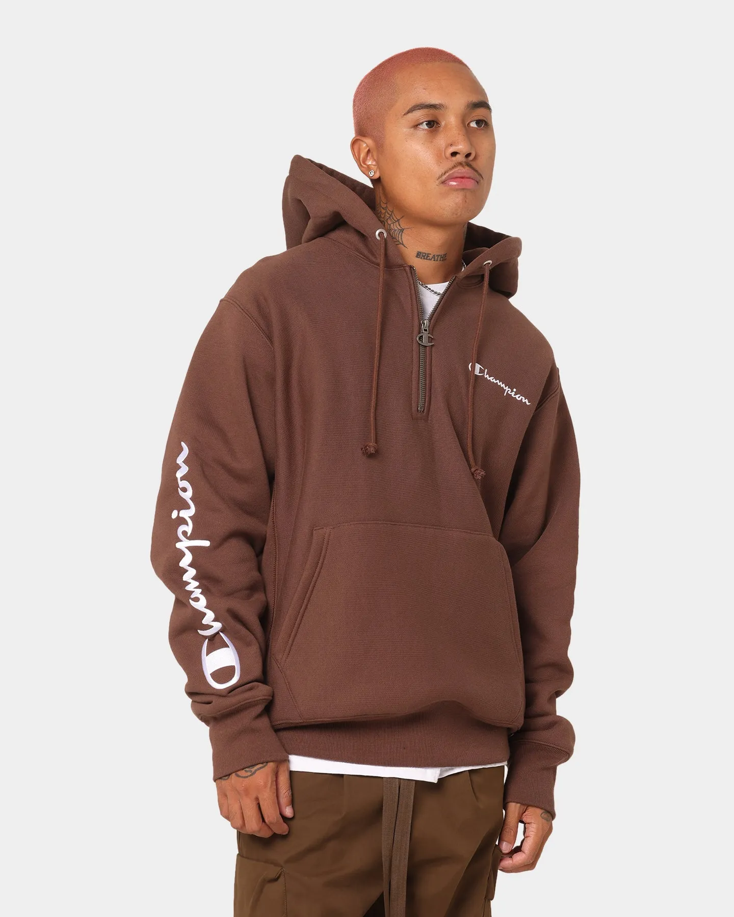 Champion Reverse Weave Quarter Zip Hoodie Coco Loco