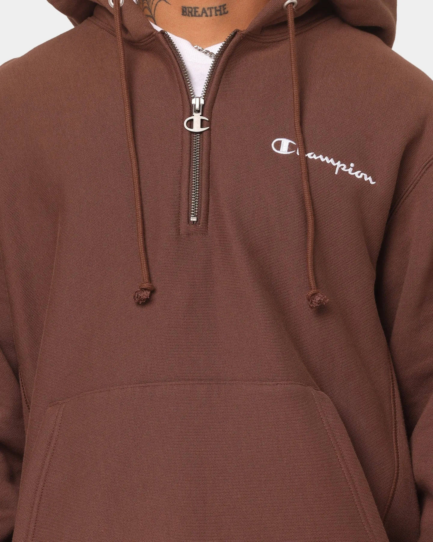 Champion Reverse Weave Quarter Zip Hoodie Coco Loco