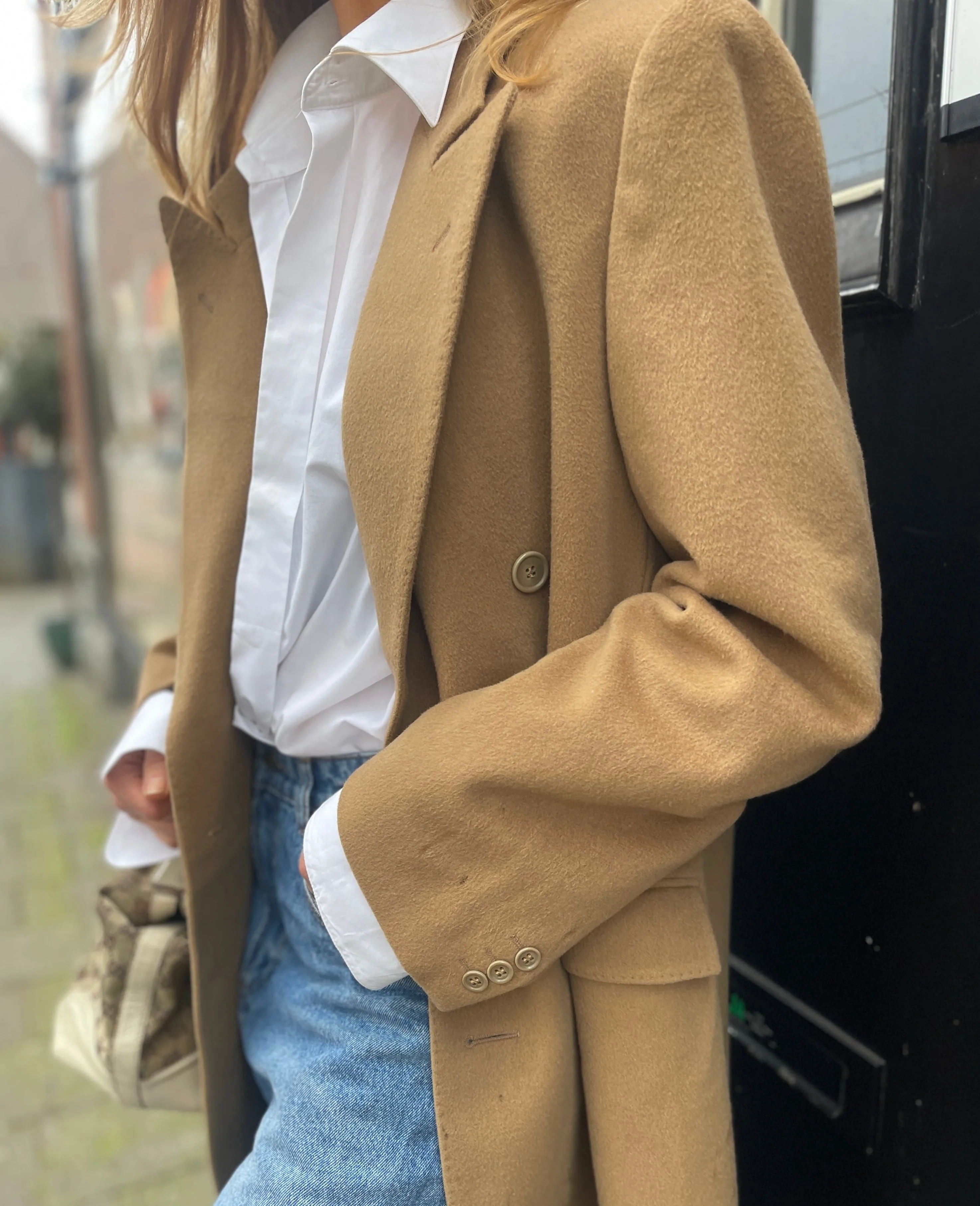 Classic camel coat