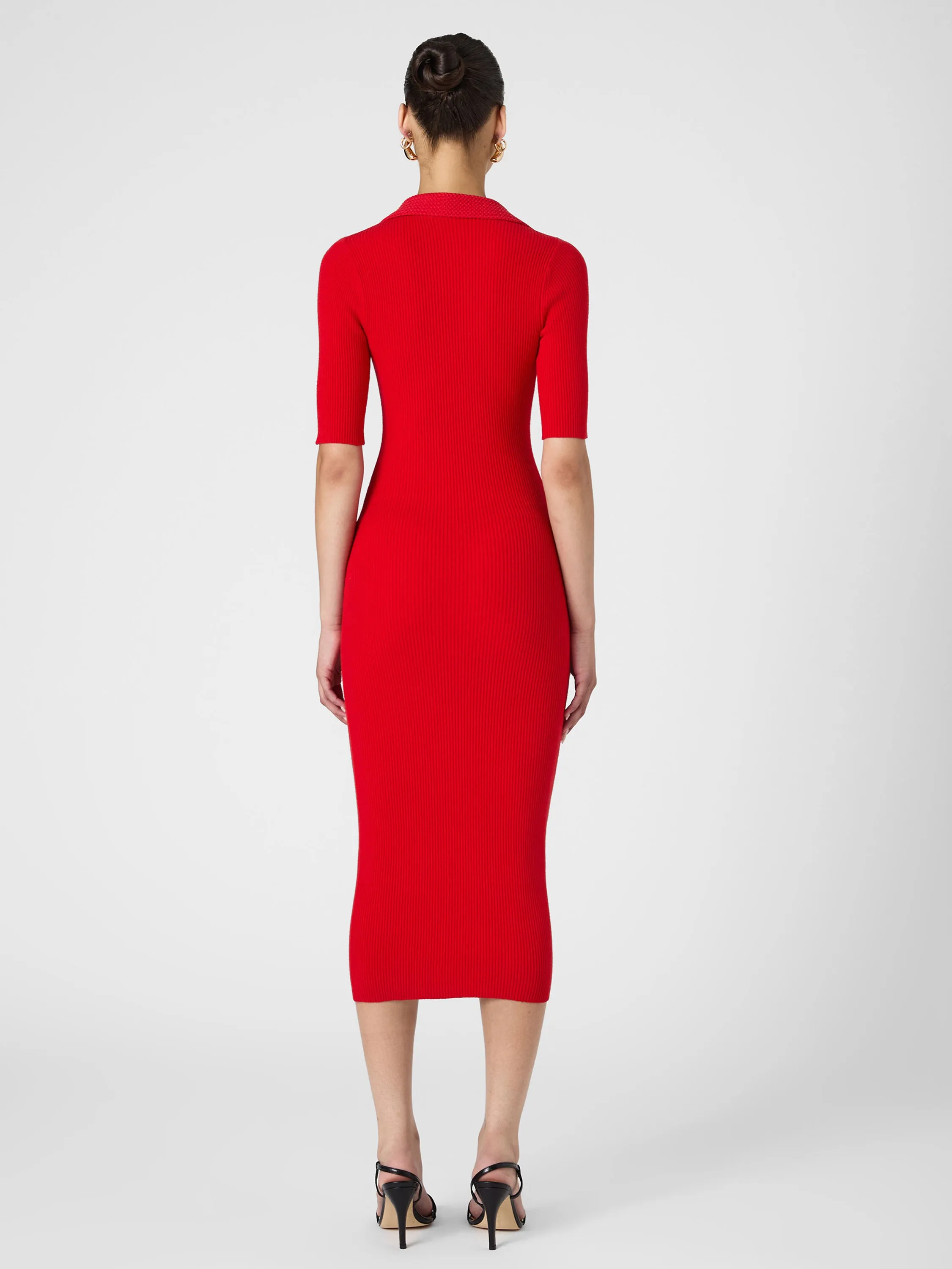 Cosysoft V Neck Midi Dress