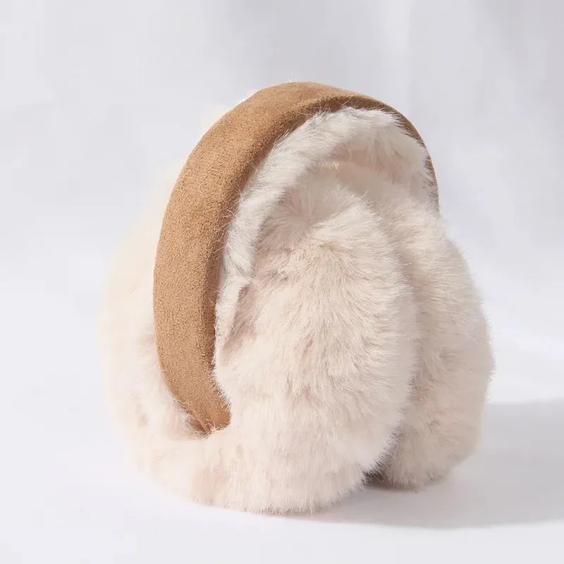 cozy - fashion plush foldable ear muffs