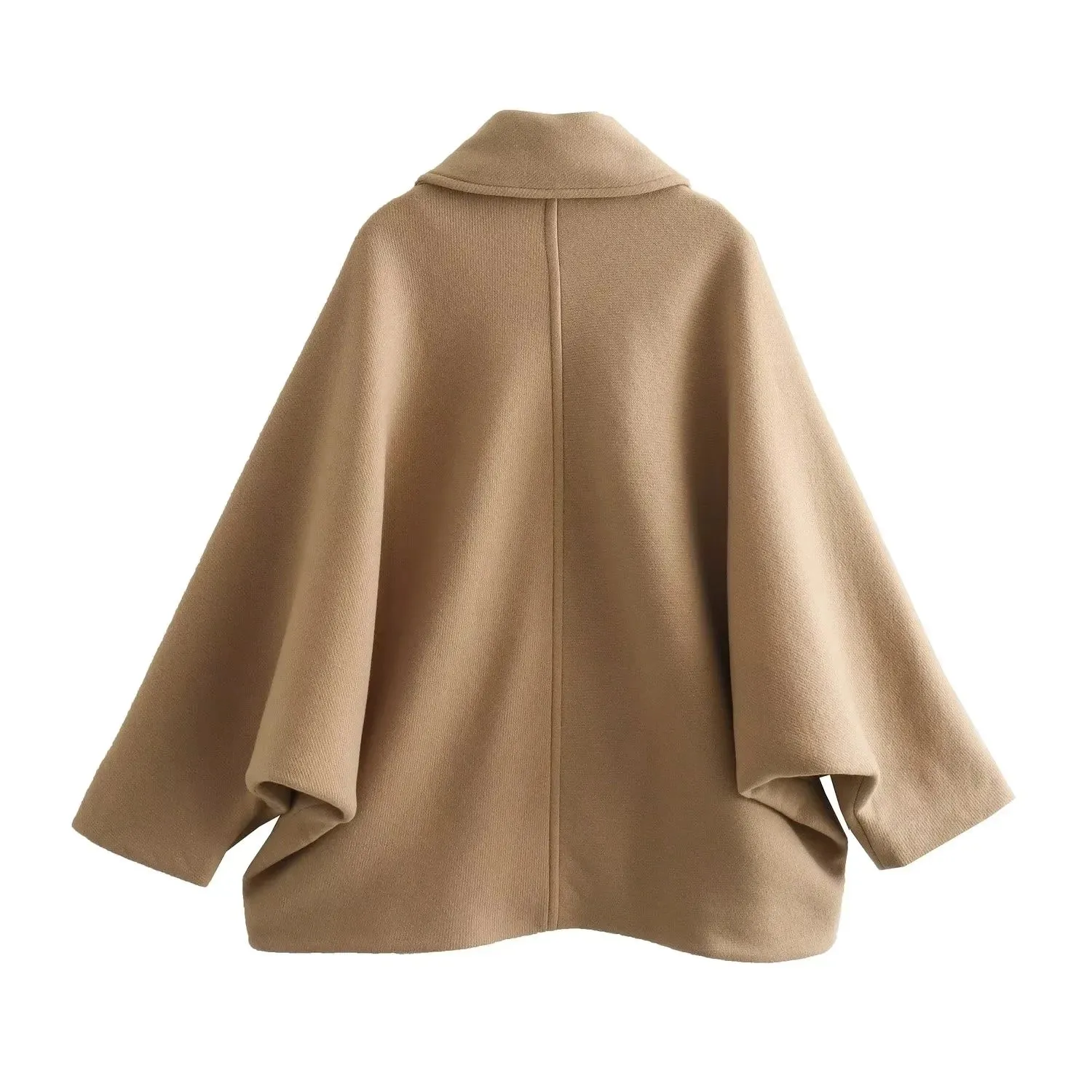 Dalia Cape Look Woolen Jacket