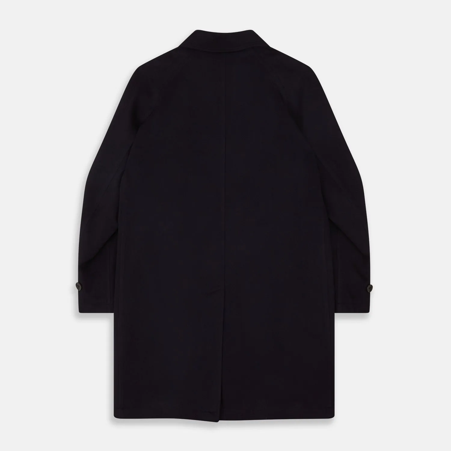 Dark Navy Cashmere Storm System Smith Coat