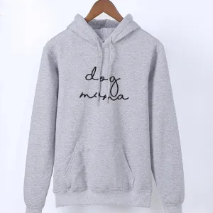 Dog Mama Retro Script Hoodie (MRK X)