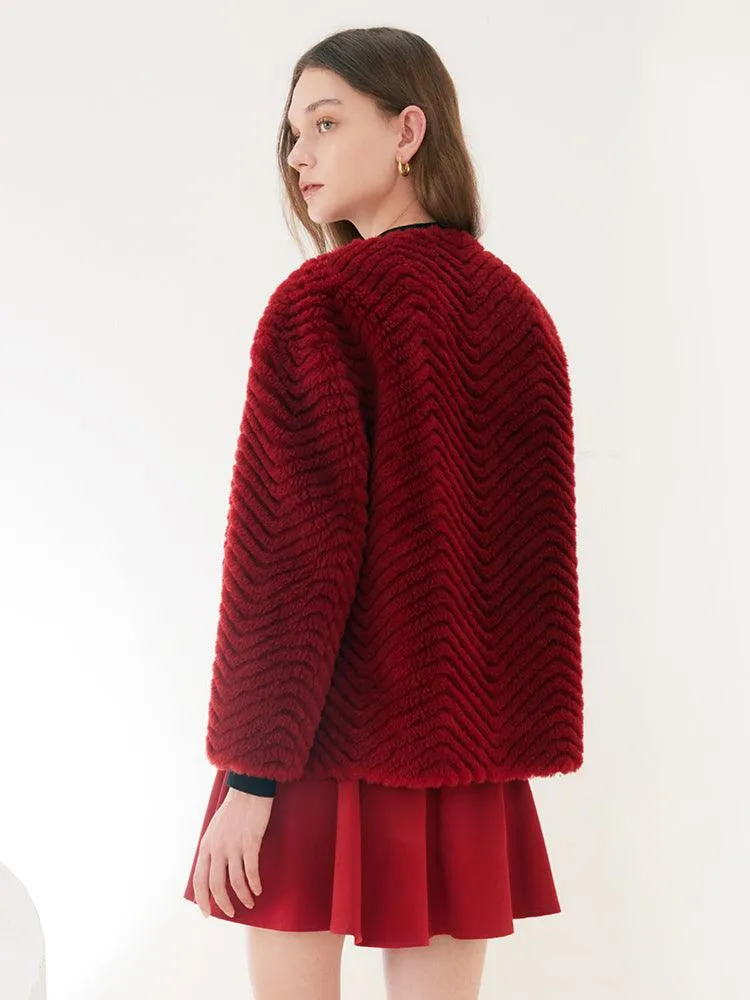 Full Woolen Crop Coat