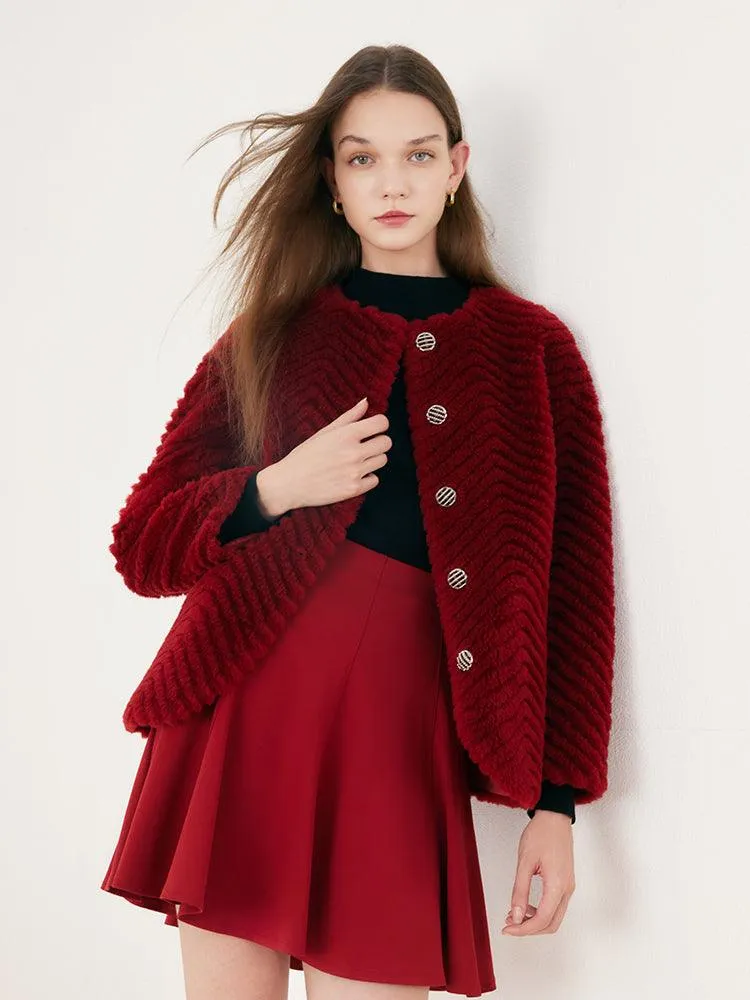 Full Woolen Crop Coat