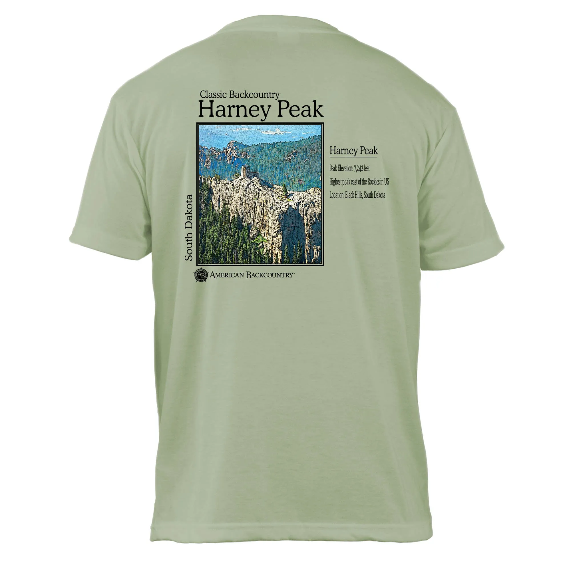 Harney Peak Classic Backcountry Basic Crew T-Shirt