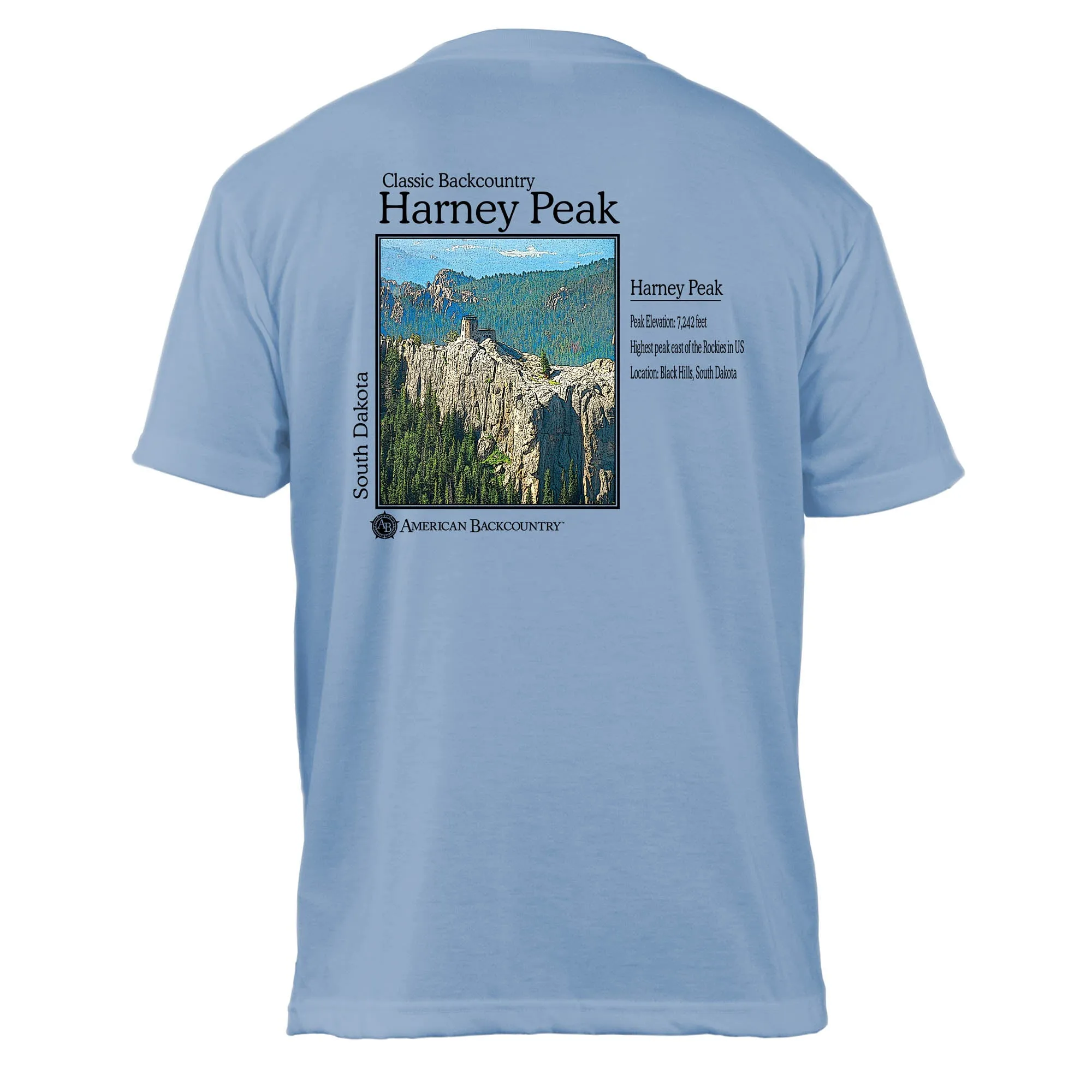 Harney Peak Classic Backcountry Basic Crew T-Shirt