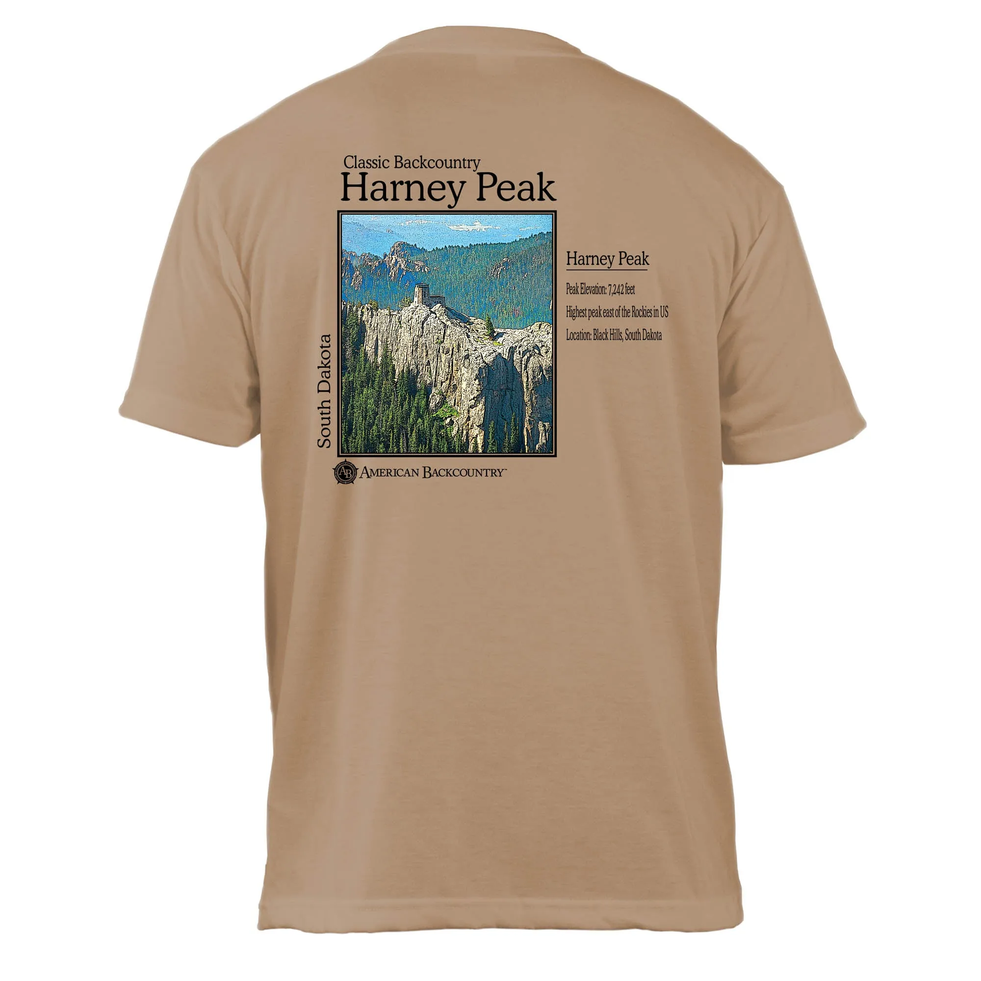 Harney Peak Classic Backcountry Basic Crew T-Shirt