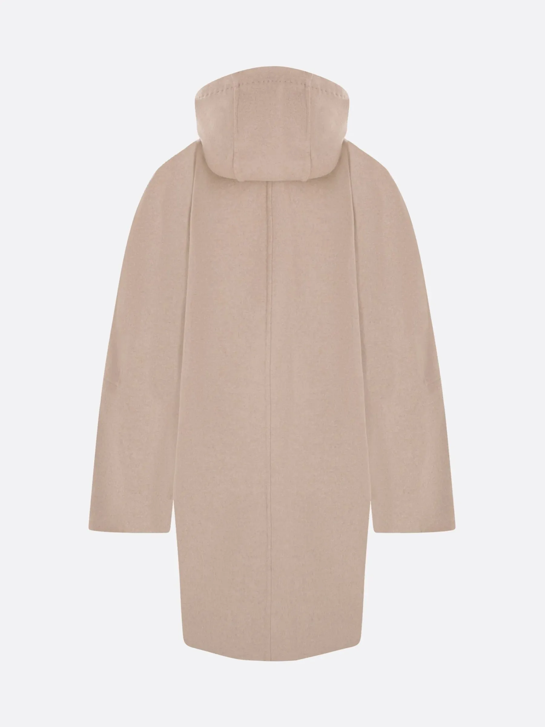 Hooded Cashmere Coat