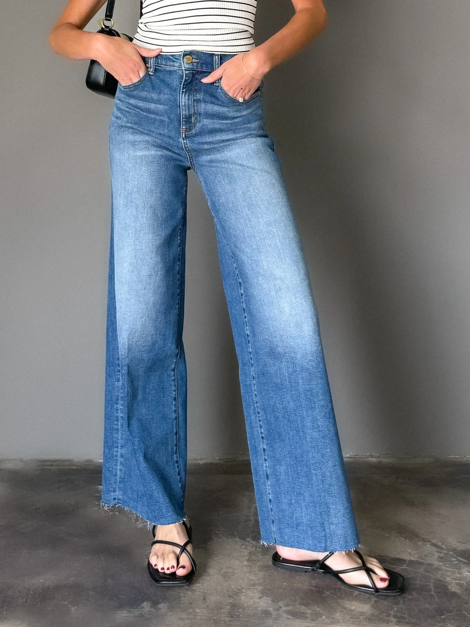 Hudson Wide Leg Jeans - Final Sale