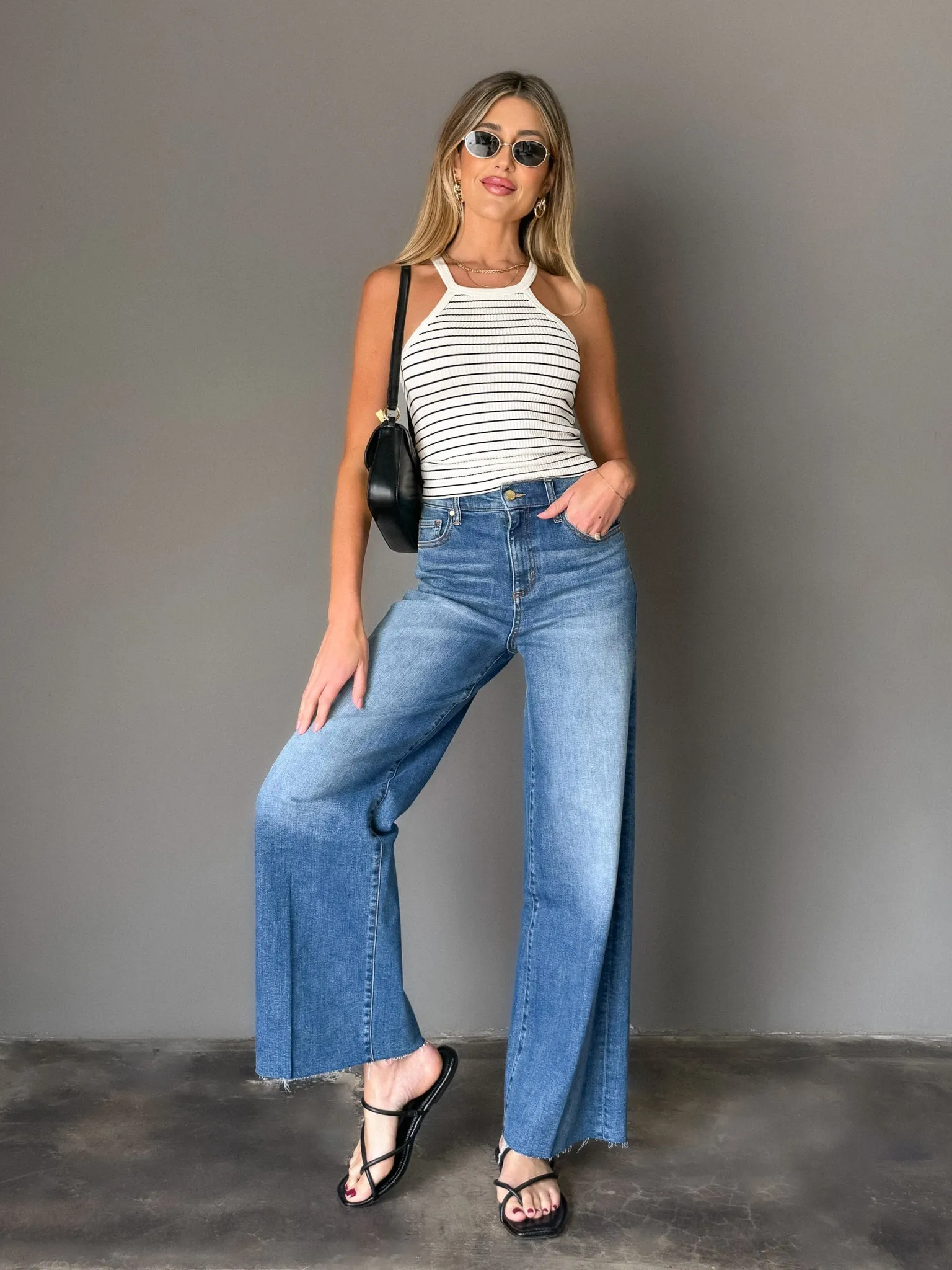 Hudson Wide Leg Jeans - Final Sale