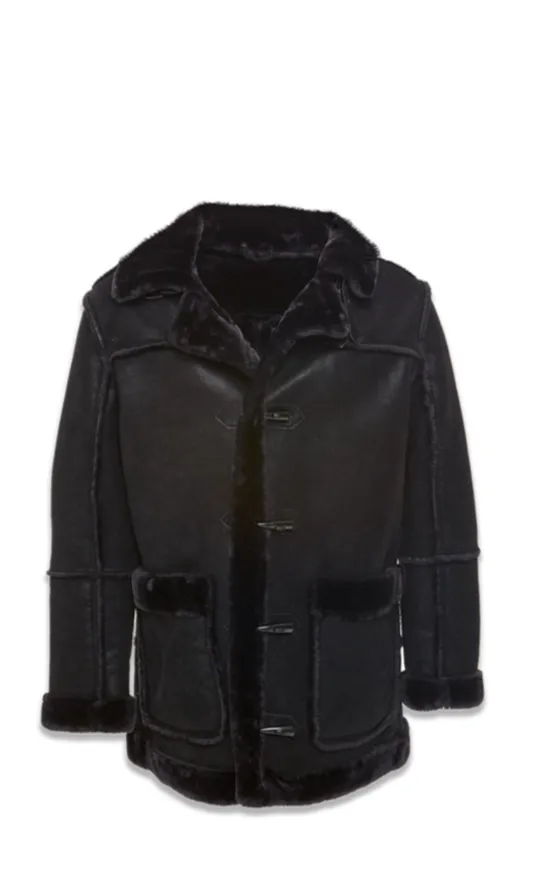 Jordan Craig Denali Shearling Jacket Black