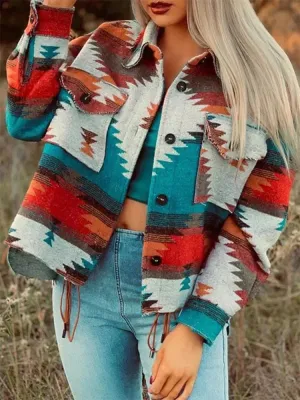 Kaiya Aztec Jacket | Modern & Fashionable