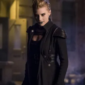 Katee Sackhoff Black Coat