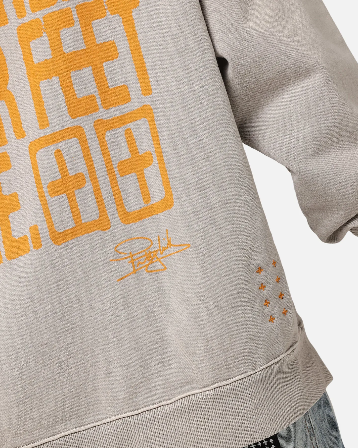 Ksubi X Patty Mills Collab Collection Motto Biggie Hoodie Dust