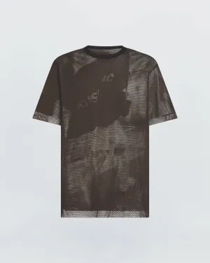 KUSIKOHC - Printed Mesh T-Shirt