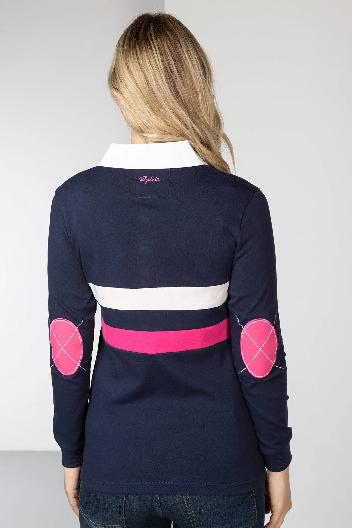 Ladies Rugby Shirt - Cropton 2 Stripe