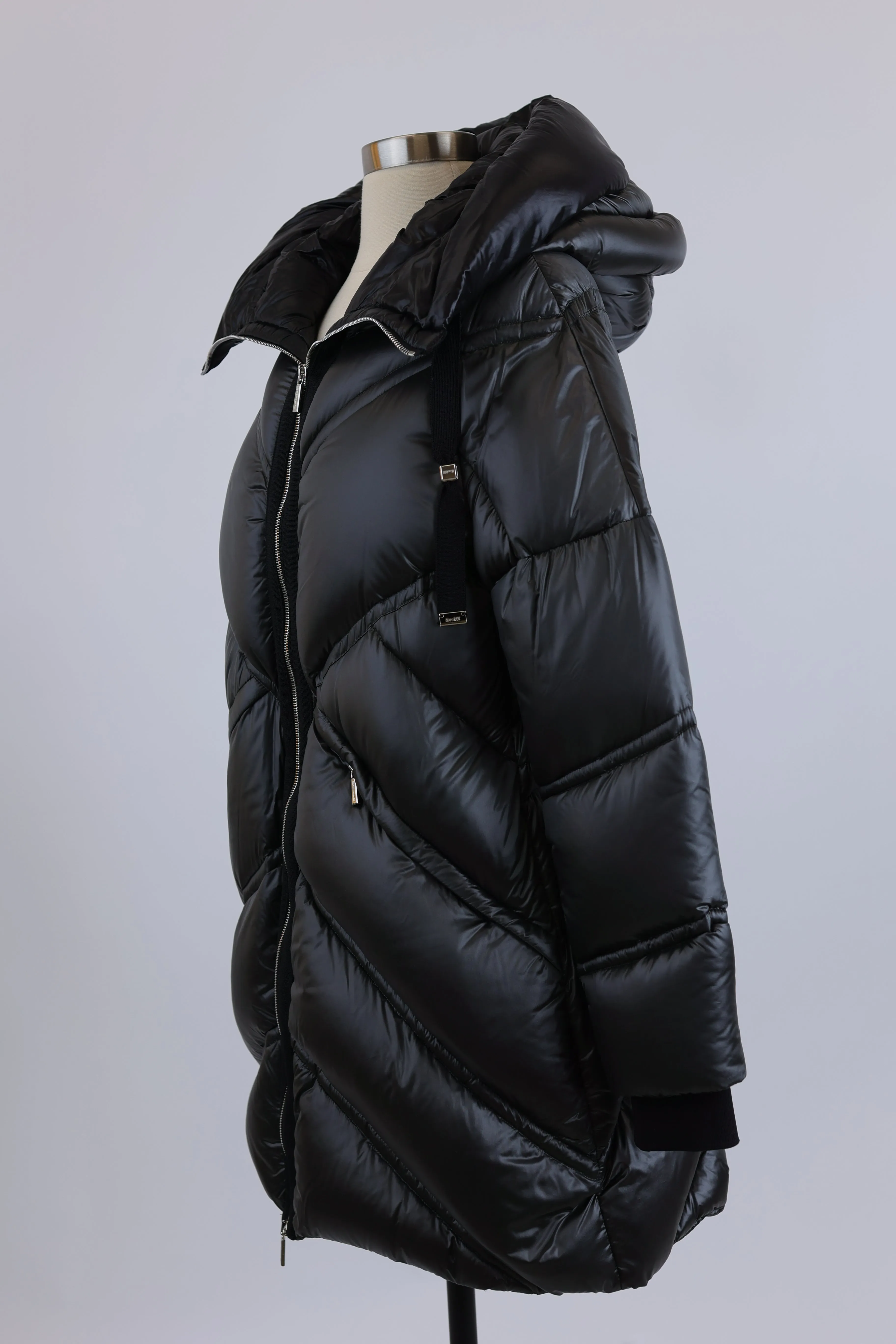 Long Down Filled Parka Coat