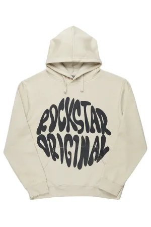 Maynor Beige Oversized Hoodie