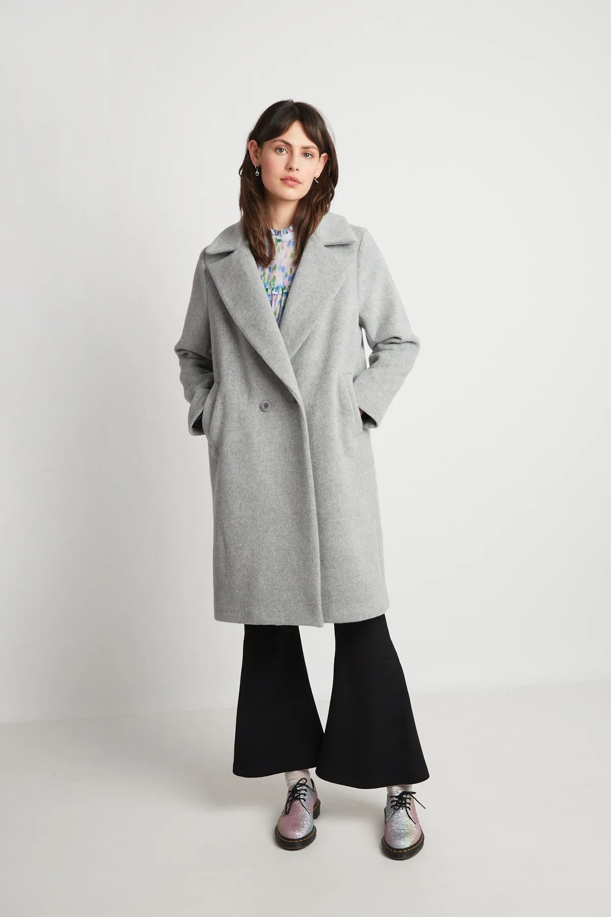 Michelangelo Coat - Grey