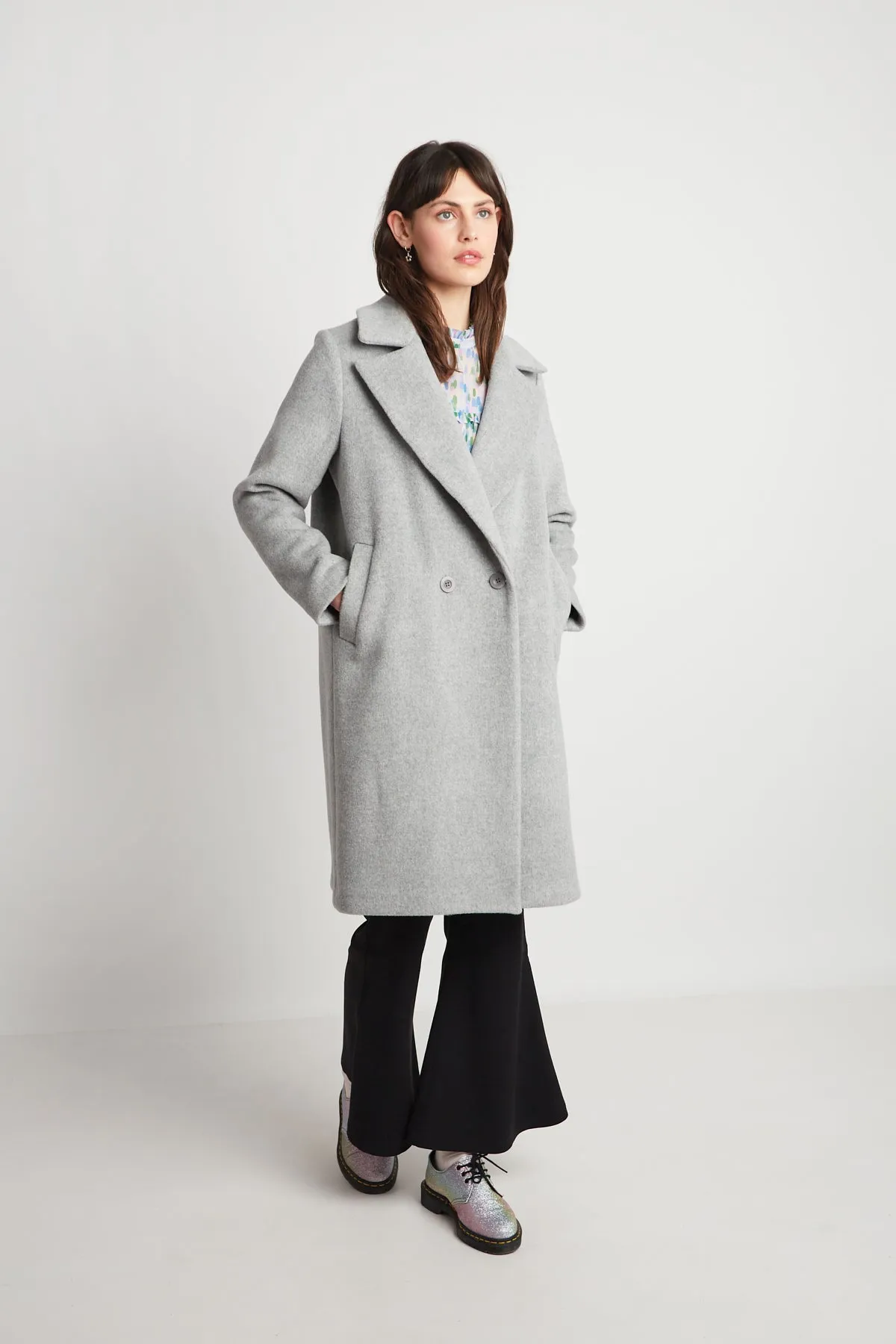 Michelangelo Coat - Grey