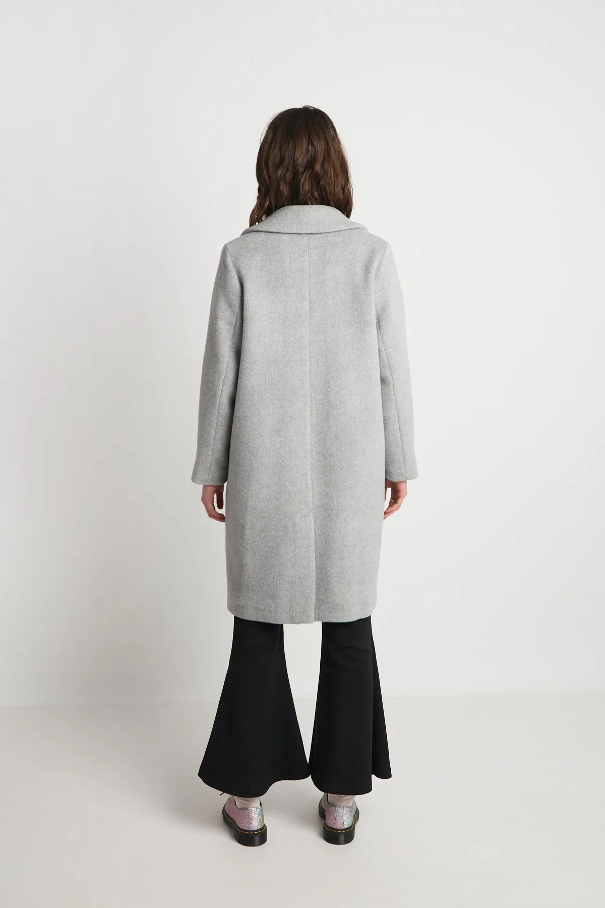 Michelangelo Coat - Grey