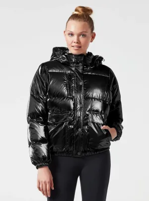 Mont Ventoux Puffer Jacket with Down Fill BLACK