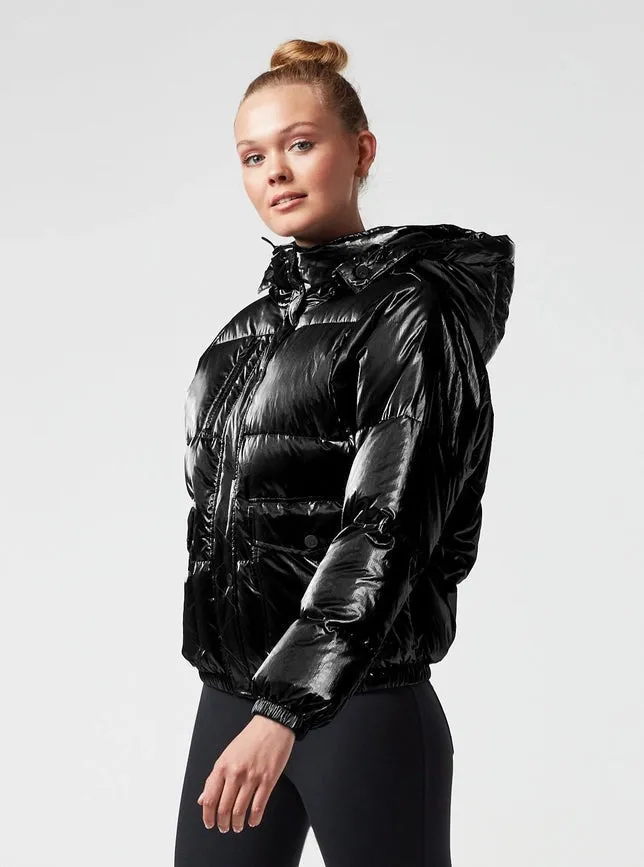 Mont Ventoux Puffer Jacket with Down Fill BLACK