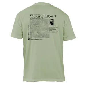 Mount Elbert Classic Mountain Basic Crew T-Shirt