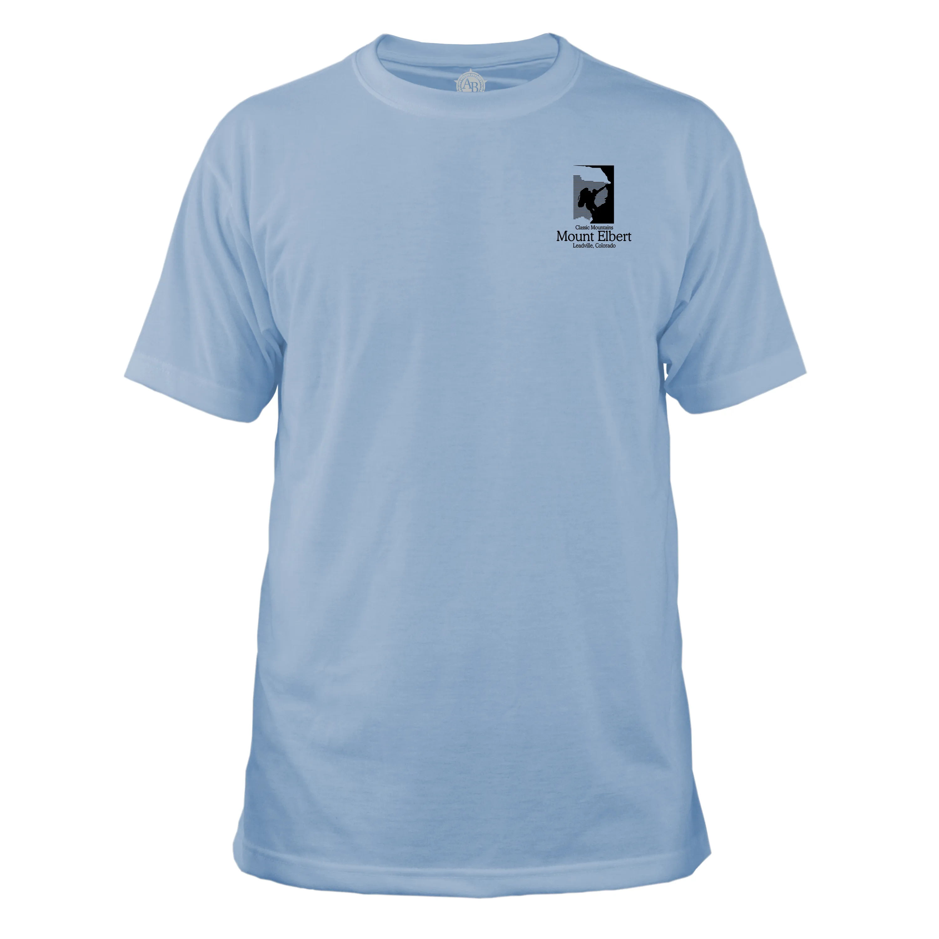 Mount Elbert Classic Mountain Basic Crew T-Shirt