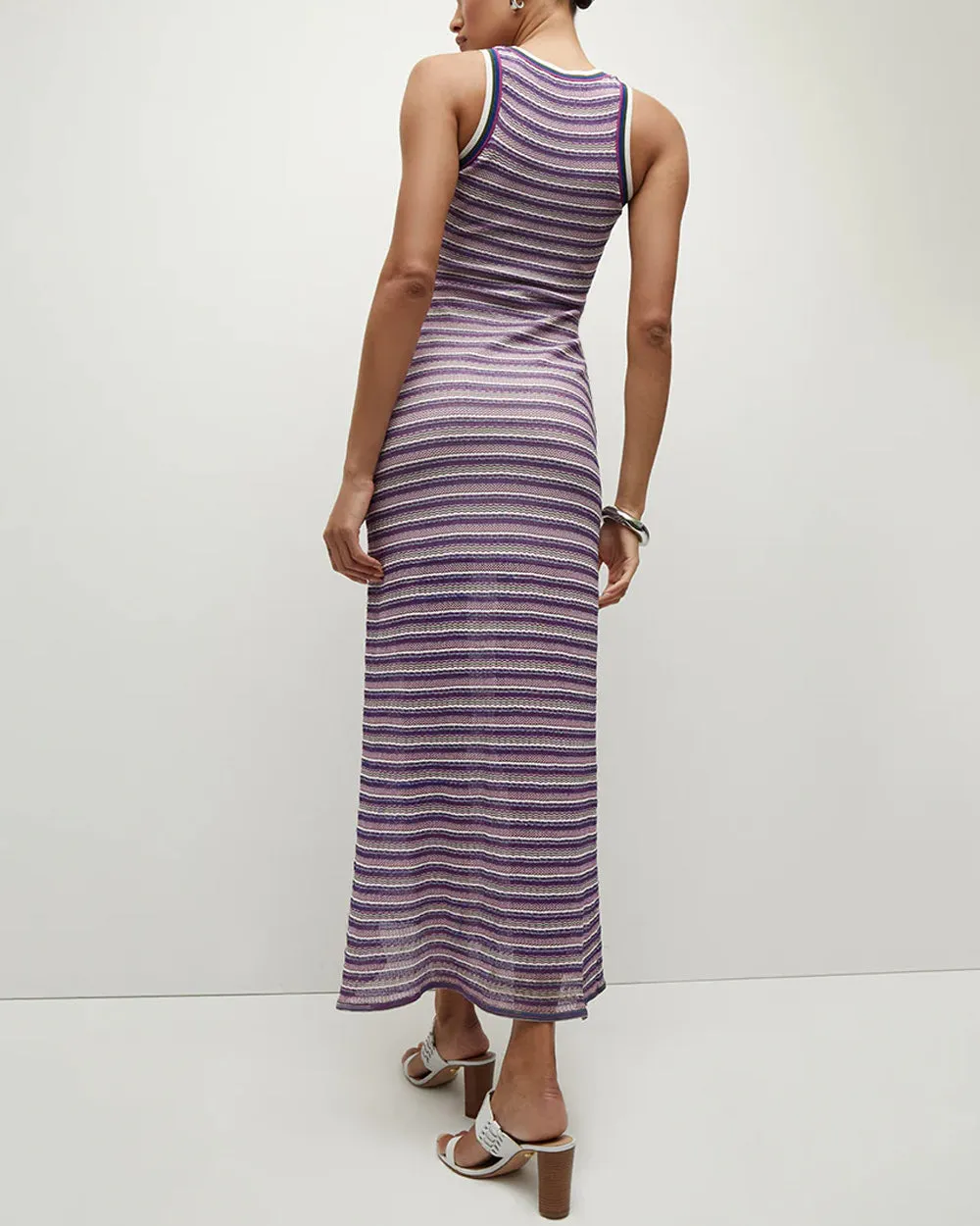 Multicolor Stripe Knit Sivan Dress