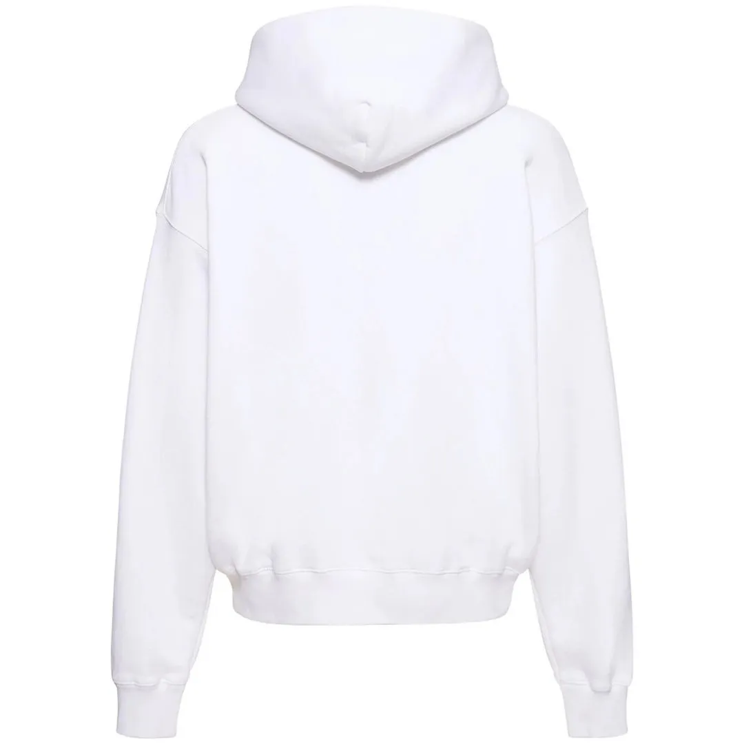 Off-White Single Arrow Oversized White Hoodie