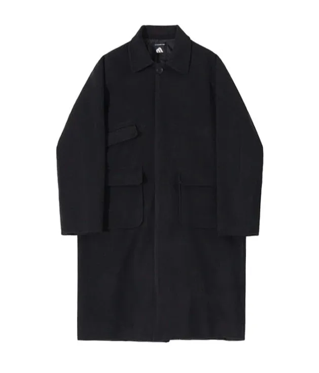 OH Drop Shoulder Long Coat