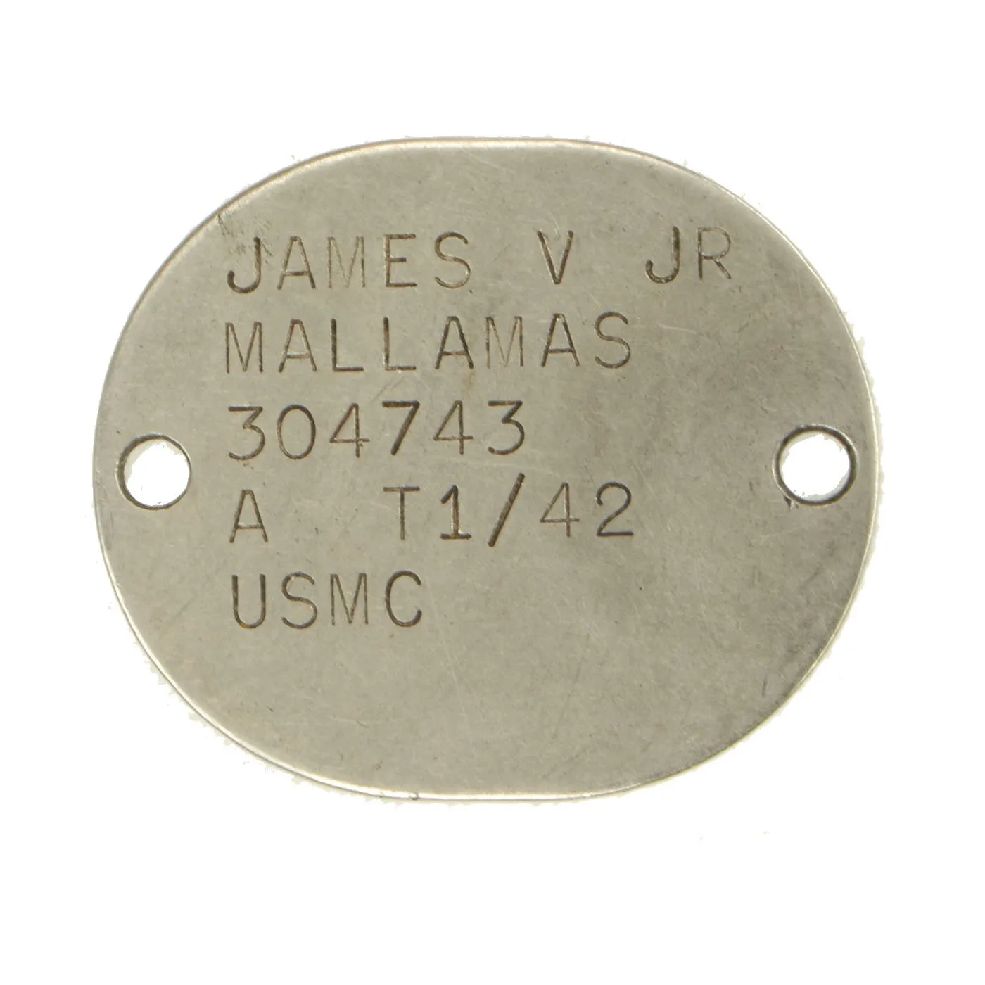 Original U.S. WWII 1st Marine Raider Battalion Grouping Attributed to Edson’s Raider Sgt. James Mallamas