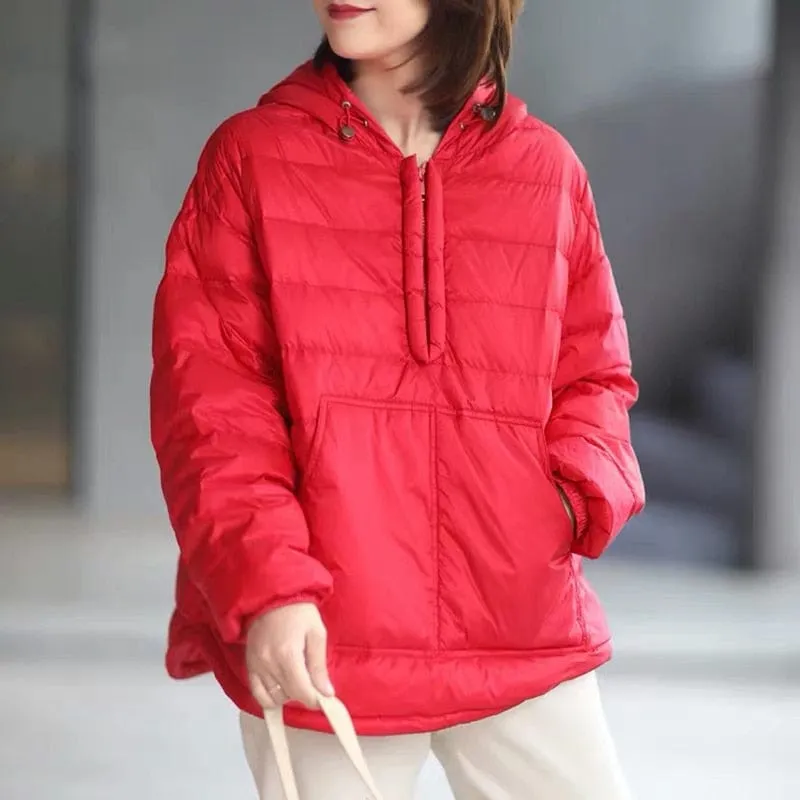 Oversize Puffer Hooded Coat