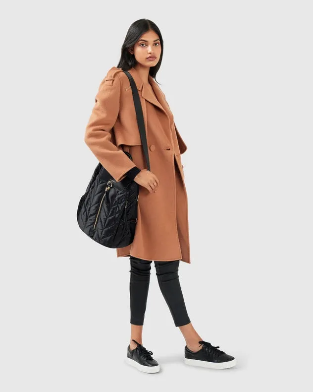 Palm City Wool Blend Coat