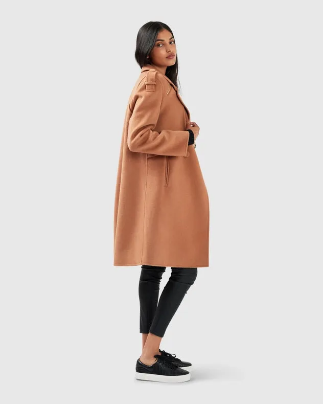 Palm City Wool Blend Coat