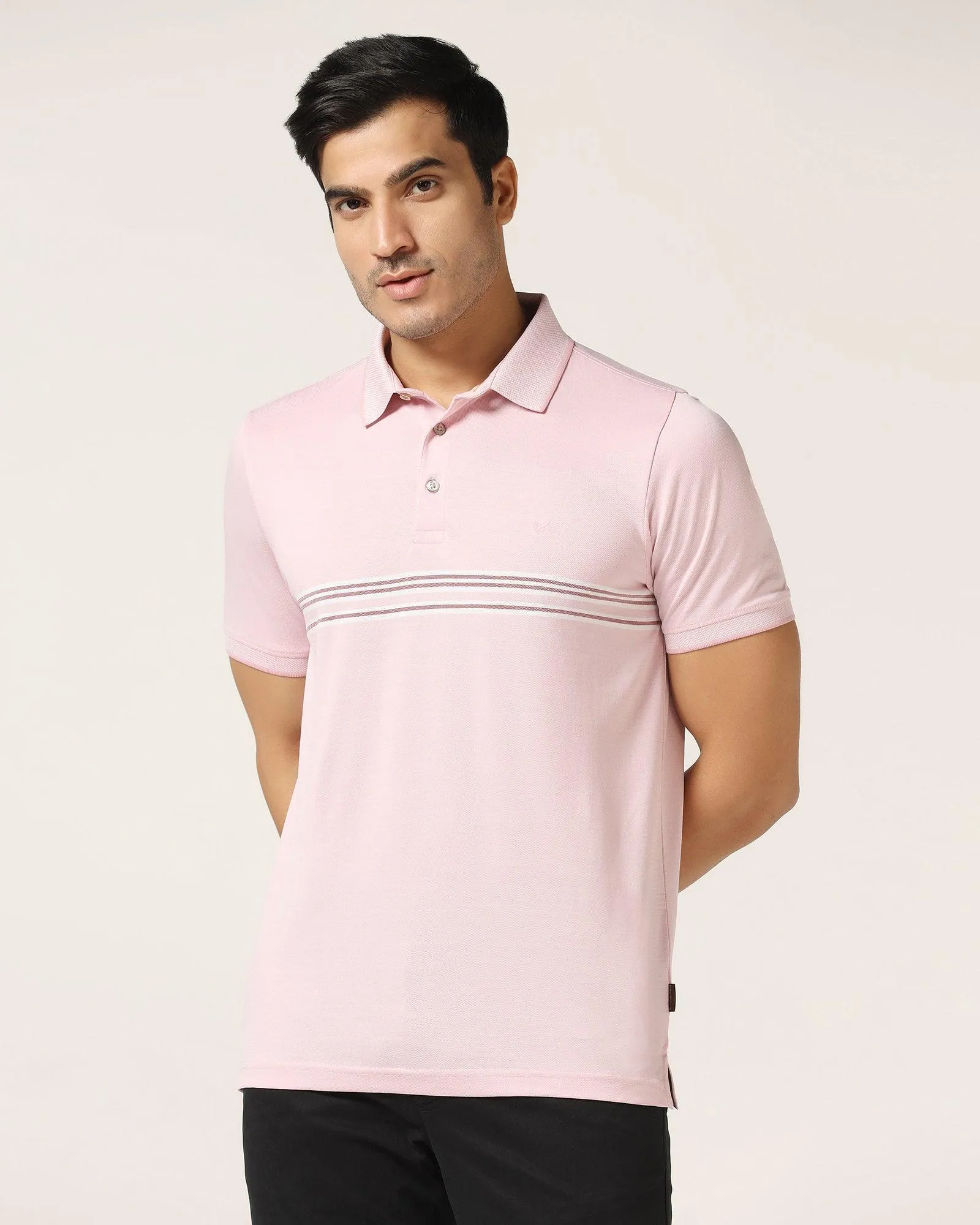 Polo Pink Striped T-Shirt - Harry