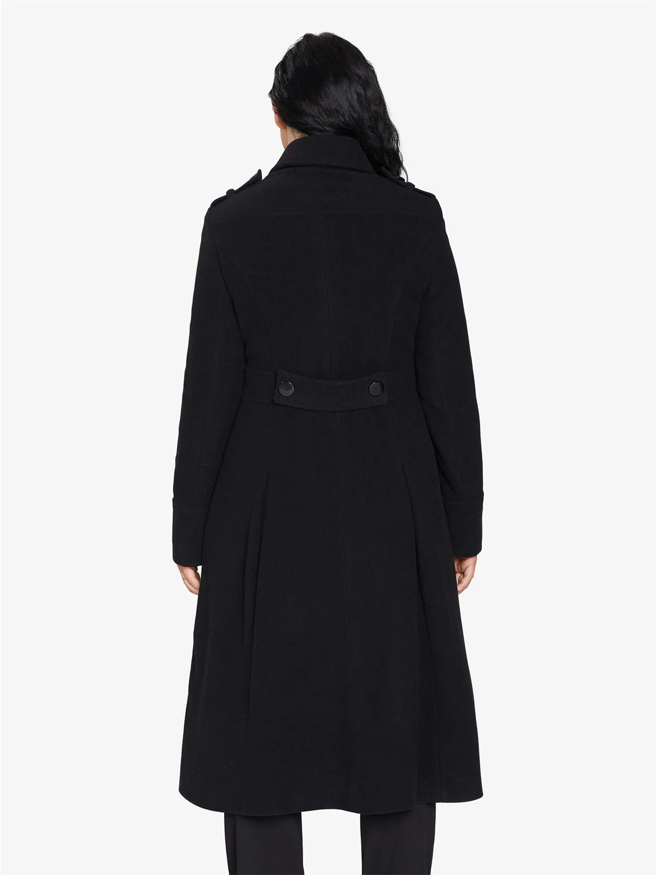 (Pre-Order) A-Line Double Breasted Coat