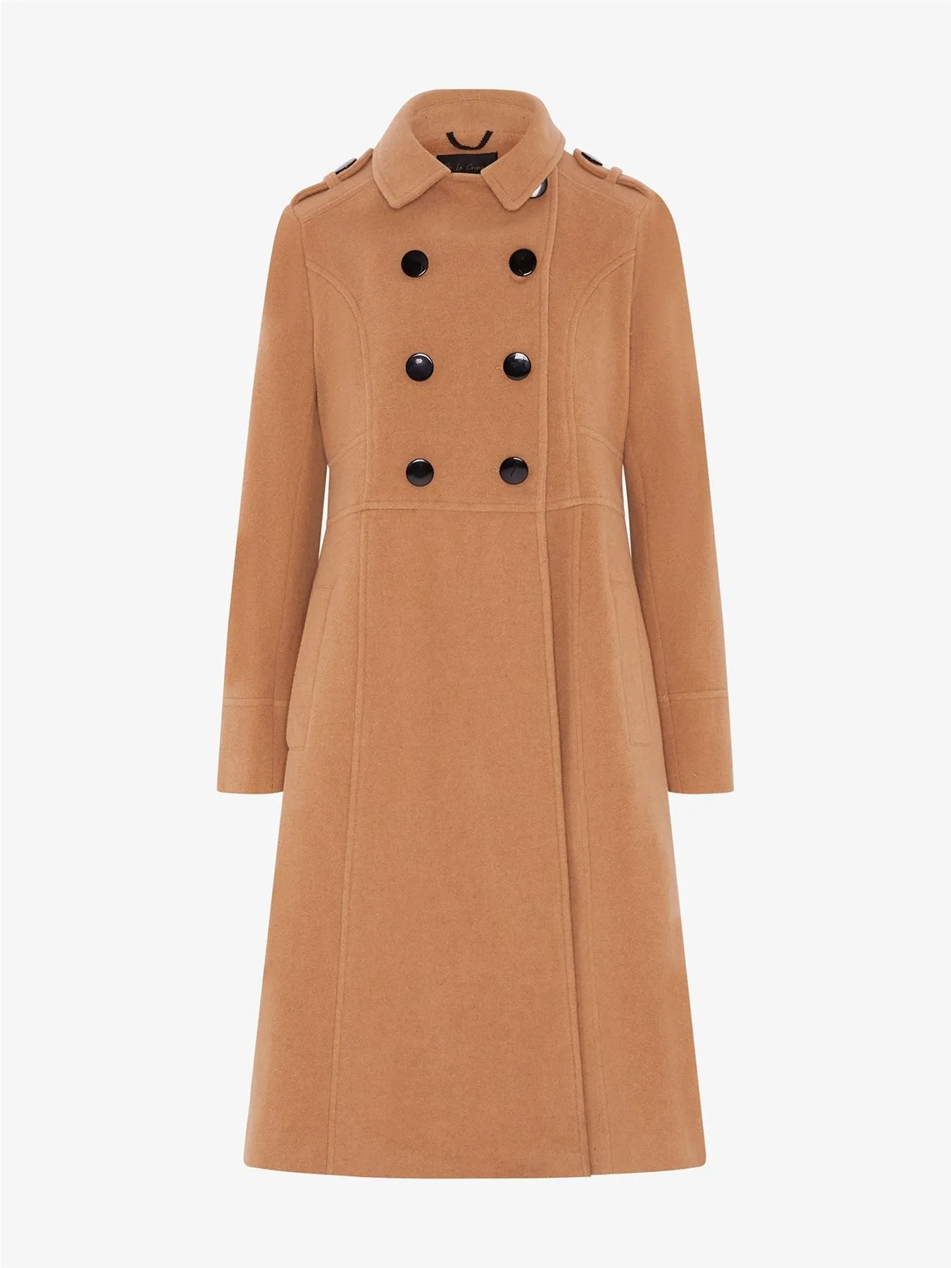 (Pre-Order) A-Line Double Breasted Coat