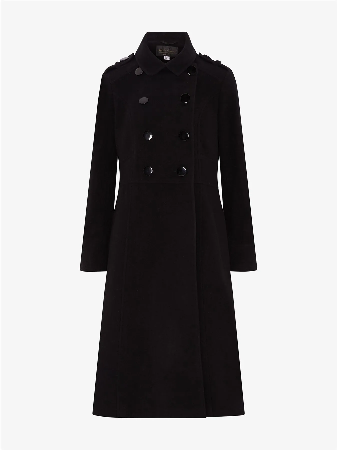 (Pre-Order) A-Line Double Breasted Coat