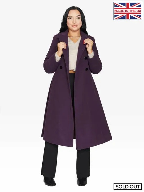 (Pre-Order) A-Line Double Breasted Coat