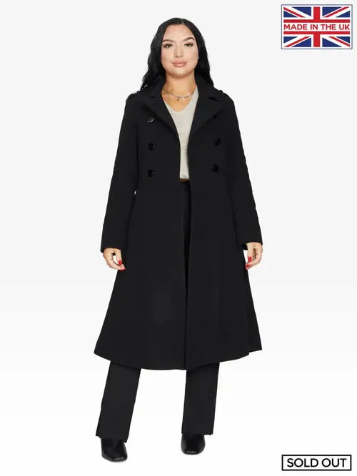 (Pre-Order) A-Line Double Breasted Coat